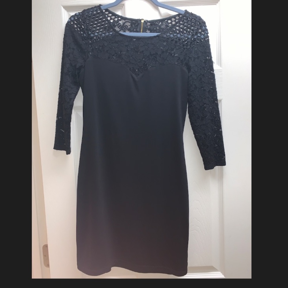 Black Express Bodycon Dress